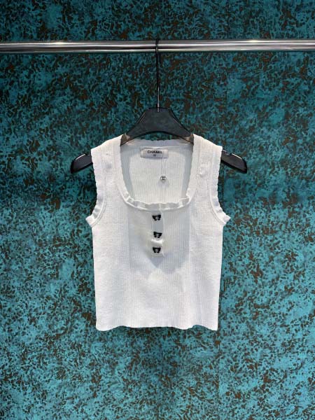 2025年3月23日入荷春夏新作Chanelニット タンクト...