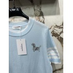 2025年3月23日入荷春夏新作Thom Browne ニット半袖 Tシャツ  can工場