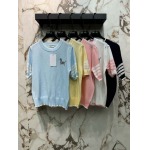 2025年3月23日入荷春夏新作Thom Browne ニット半袖 Tシャツ  can工場