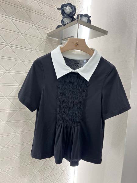 2025年3月23日入荷春夏新作Chanel半袖 Tシャツ ...