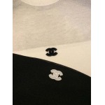 2025年3月24日入荷春夏新作Chanelメッシュの半袖Tシャツで女性はセクシー can工場