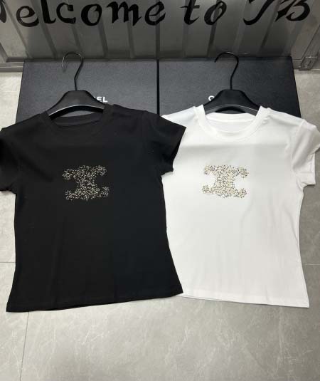 2025年3月24日入荷春夏新作Celine半袖Tシャツ c...
