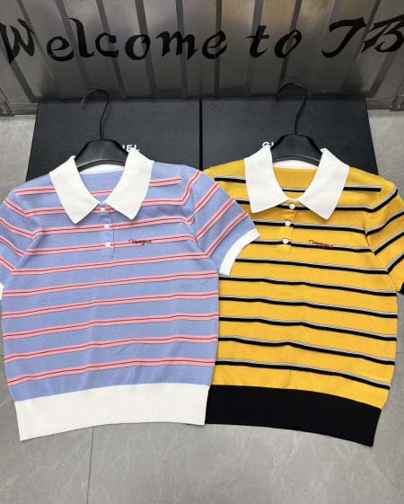 2025年3月24日入荷春夏新作ニット 半袖Tシャツ can...