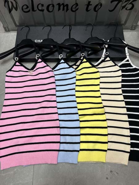 2025年3月24日入荷春夏新作Chanelスリップワンピー...