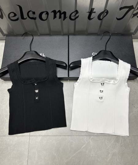 2025年3月24日入荷春夏新作Chanelニット タンクト...