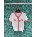 2025年3月24日入荷春夏新作Chanelニット 半袖Tシャツ can工場