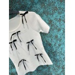 2025年3月24日入荷春夏新作Chanelニット 半袖Tシャツ can工場