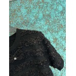 2025年3月24日入荷春夏新作Chanelニット 半袖Tシャツ can工場