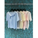 2025年3月24日入荷春夏新作ニット 半袖Tシャツ can工場