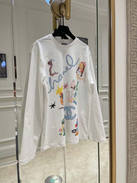 2025年3月24日入荷春夏新作Chanel長袖Tシャツ c...