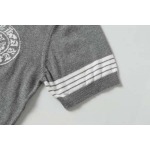 2025年3月25日入荷春夏高品質新作Chrome heartsニット半袖Tシャツdiand工場