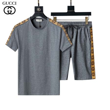 2025年3月25日入荷春夏新作Gucci半袖 セット上下s...