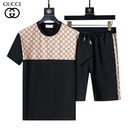2025年3月25日入荷春夏新作Gucci半袖 セット上下s...