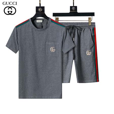 2025年3月25日入荷春夏新作Gucci半袖 セット上下s...