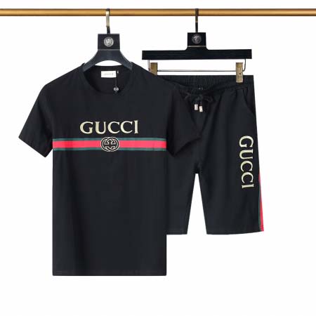 2025年3月25日入荷春夏新作Gucci半袖 セット上下s...