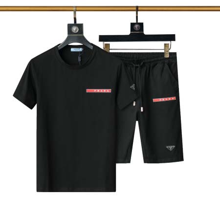 2025年3月25日入荷春夏新作PRADA半袖 セット上下s...