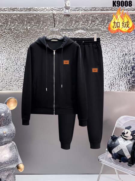2025年3月28日入荷新作HERMES春秋メンズ 上下セッ...