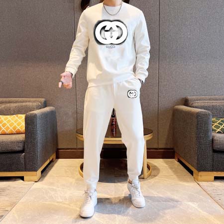 2025年3月29日入荷新作GUCCI春秋メンズ 上下セット...