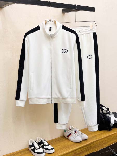 2025年3月29日入荷新作GUCCI春秋メンズ 上下セット...