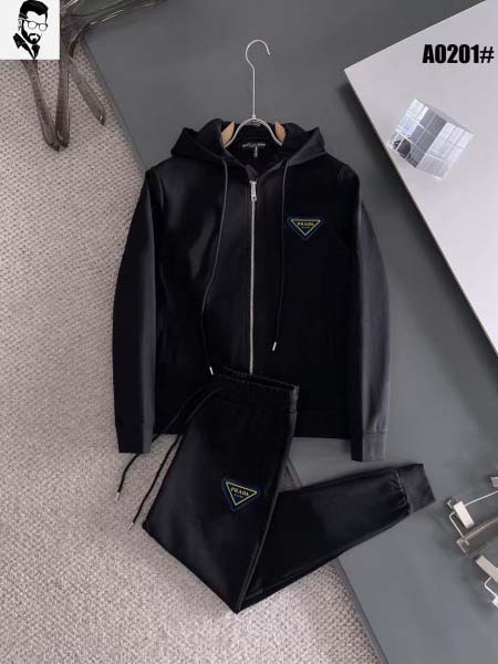 2025年3月29日入荷新作PRADA春秋メンズ 上下セット...