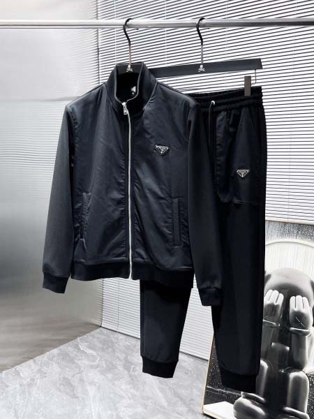 2025年3月30日入荷新作PRADA春秋メンズ 上下セット...