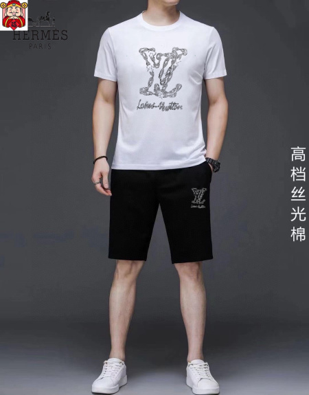 2025年4月1日入荷新作Louis Vuitton夏メンズ 上下セットM-5XL/zhan工場
