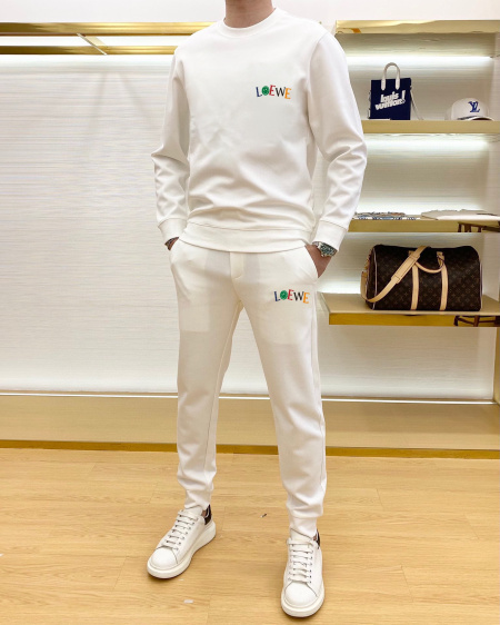 2025年4月1日入荷新作LOEWE春秋メンズ 上下セットM-5XL/zhan工場