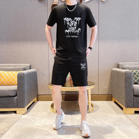 2025年4月1日入荷新作Louis Vuitton夏メンズ 上下セットM-5XL/zhan工場