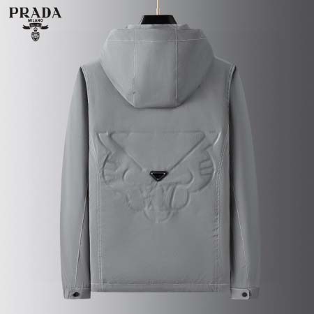 2025年4月1日入荷新作PRADA春秋メンズ ジャケットM-5XL/zhan工場