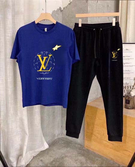 2025年4月1日入荷新作Louis Vuitton夏メンズ 上下セットM-5XL/zhan工場