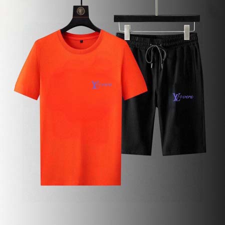 2025年4月2日入荷新作Louis Vuitton夏メンズ 上下セットM-5XL/zhan工場