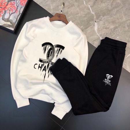 2025年4月2日入荷新作CHANEL春秋メンズ 上下セットM-5XL/zhan工場