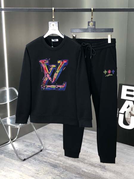 2025年4月2日入荷新作Louis Vuitton春秋メンズ 上下セットM-5XL/zhan工場