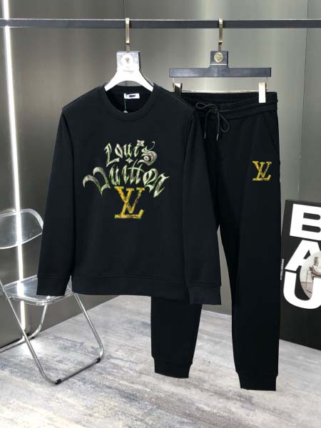 2025年4月2日入荷新作Louis Vuitton春秋メンズ 上下セットM-5XL/zhan工場