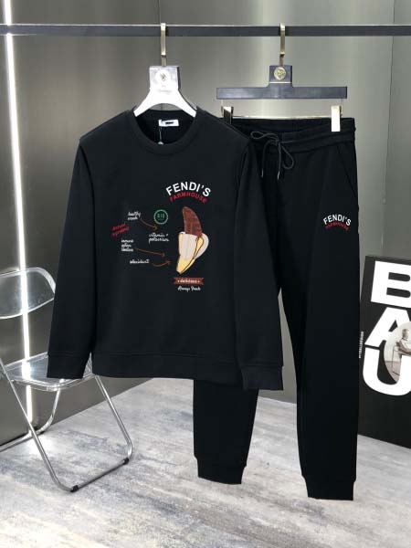 2025年4月2日入荷新作FENDI春秋メンズ 上下セットM-5XL/zhan工場