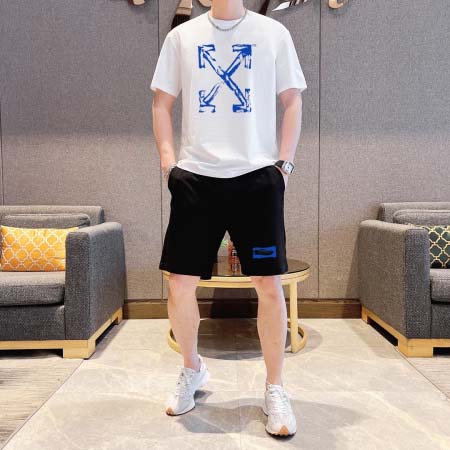 2025年4月2日入荷新作OFF-WHITE夏メンズ 上下セットM-5XL/zhan工場