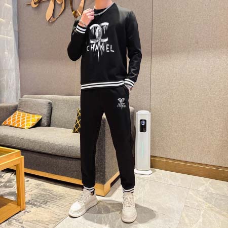 2025年4月2日入荷新作CHANEL春秋メンズ 上下セットM-5XL/zhan工場