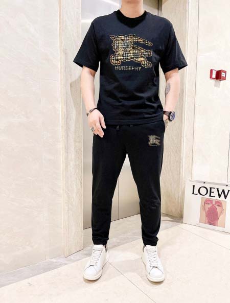 2025年4月2日入荷新作BURBERRY夏メンズ 上下セットM-5XL/zhan工場
