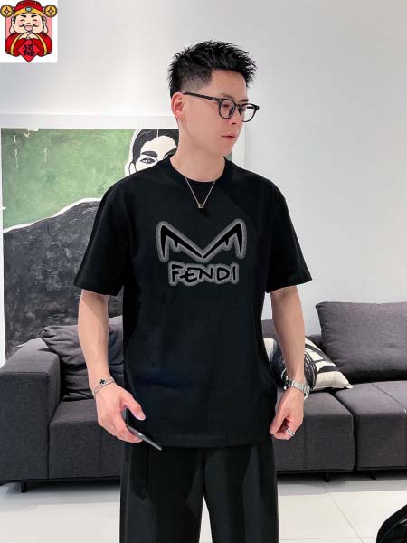 2025年4月2日入荷新作FENDI半袖 TシャツM-5XL/zhan工場