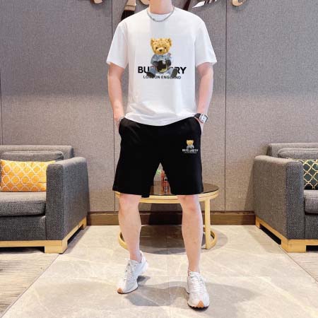 2025年4月2日入荷新作BURBERRY夏メンズ 上下セットM-5XL/zhan工場