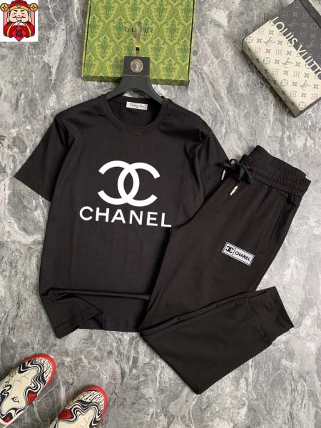 2025年4月2日入荷新作CHANEL夏メンズ 上下セットM-5XL/zhan工場