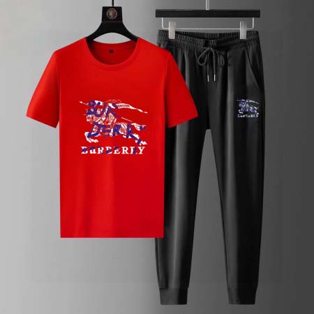 2025年4月2日入荷新作BURBERRY夏メンズ 上下セットM-5XL/zhan工場