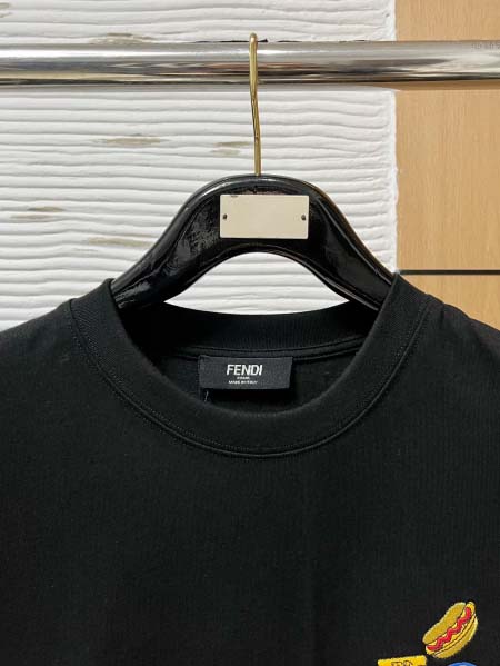 2025年4月3日入荷新作Fendi半袖 Tシャツ高級品/LD工場