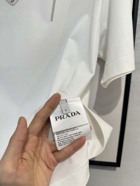 2025年4月4日入荷新作Prada半袖 Tシャツ高級品/LD工場