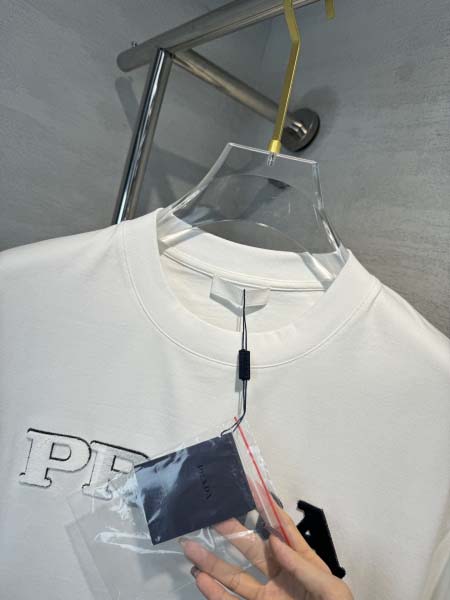 2025年4月4日入荷新作Prada半袖 Tシャツ高級品/LD工場