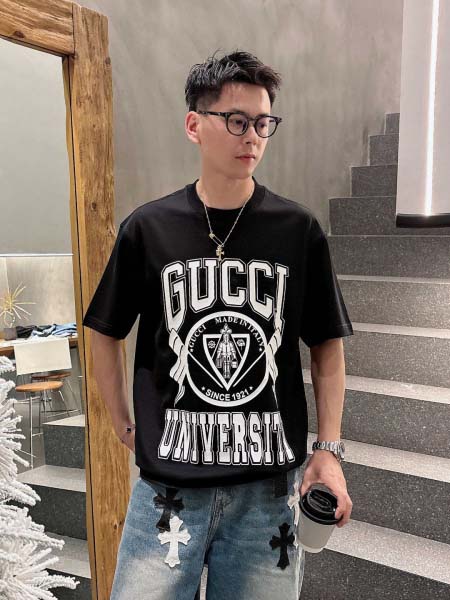 2025年4月4日入荷新作Gucci半袖 Tシャツ高級品/LD工場