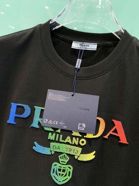 2025年4月6日入荷新作Prada半袖 Tシャツ高級品/LD工場