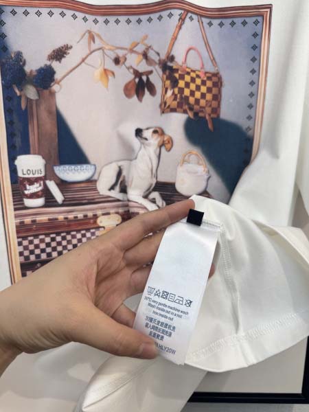 2025年4月6日入荷新作Louis Vuitton半袖 Tシャツ高級品/LD工場