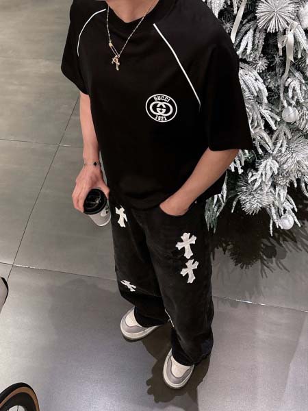 2025年4月6日入荷新作Gucci半袖 Tシャツ高級品/LD工場