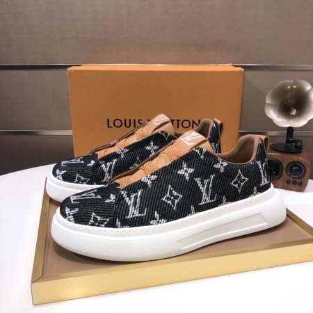 2025年4月10日入荷新品Louis Vuittonおすすめ人気メンズ靴本革製ギフト/誕生日/TL工場